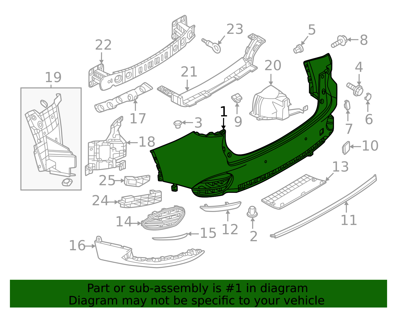 b.ページ KR9D-50-221-BB | 2025 Mazda CX-70 Bumper Cover | Palladino Mazda Parts