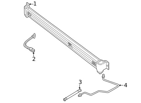 Trans Oil Cooler for 2002 Land Rover Range Rover #0