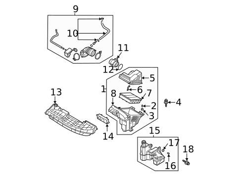 Air Intake for 2023 Hyundai Elantra #0