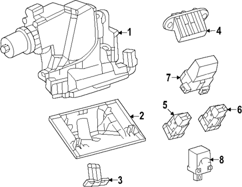 Liftgate for 2025 Lexus GX550 #1