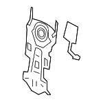 710530R020 - Body: Support Spring for Toyota: bZ4X, Camry, Corolla, Corolla Cross, Crown, GR Corolla, Grand Highlander, Highlander, Land Cruiser, Mirai, Prius, Prius AWD-e, Prius Prime, RAV4, RAV4 Prime, Sienna, Venza Image