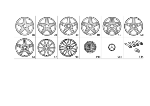 Wheels and Accessories for 2017 Mercedes-Benz GLE300d #0