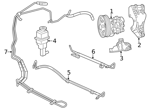 Brackets, Flanges & Hangers for 2014 Dodge Avenger #0