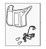 92420P4000 - Electrical: Tail Lamp Assembly for Kia: Sorento Image