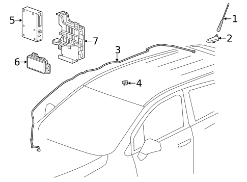 Communication System Components for 2019 Buick Encore #0
