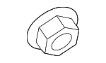 1337606007K - Body: Blind Spot Radar Nut for Kia Image