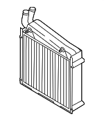 8J0121212 - Cooling System: Auxiliary Radiator for Audi: TT, TT Quattro, TTS Quattro Image