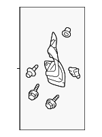 MN161160 - : Splash Shield for Mitsubishi: Lancer Image