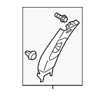 94012AG16AOR - Body: Upper Center Pillar Trim for Subaru: Legacy, Outback Image