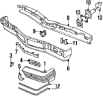 12335073 - Body: End Cover for Pontiac: Grand Prix Image