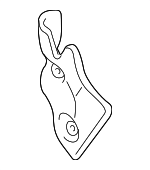 6E253243H - Emission System: Shield for Audi: A6 Quattro, A7 Quattro, A8 Quattro, Q5, Q7, S4, S5, SQ5 Image