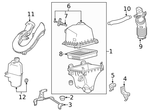 Air Intake for 2022 Lexus IS300 #7