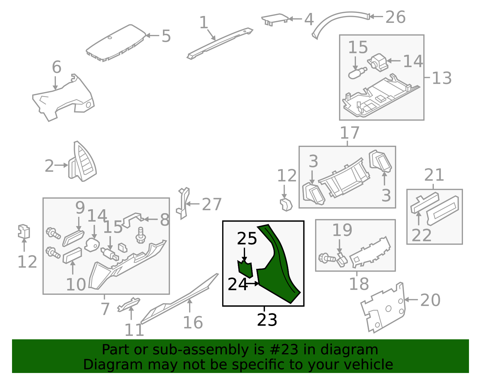 2017 INFINITI QX80 Panel Assembly F84211A60A | Faulkner Infiniti of ...