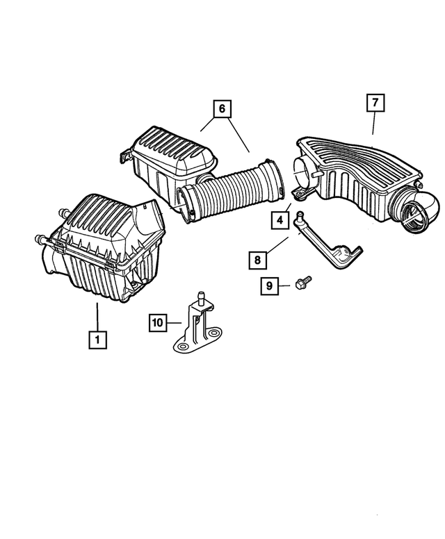 4591109AD - Fuel: Air Cleaner Resonator for Mopar Image image