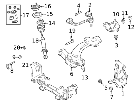 Shocks & Struts for 2011 Lincoln Town Car #1