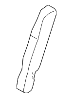 64330FC001 - Body: Seat Back Pad for Subaru Image