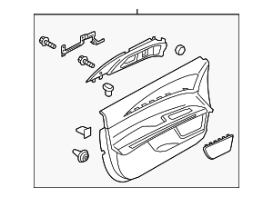 HP5Z5423943EB - : Door Trim Panel for Lincoln: MKZ Image