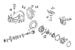 1155860235 - Rear Axle: Repair Kit for Mercedes-Benz Image