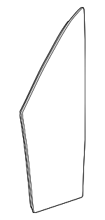 68550394AA - Body: Fixed Glass for Mopar Image