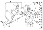 51217028944 - : Right Operating Rod for BMW Image