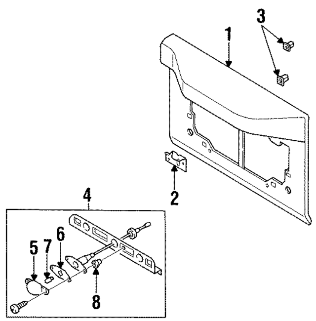 8941245950 - Electrical: License Lmp Bulb for Acura Image