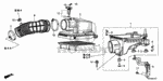 91405PM5004 - Electrical/Exhaust/Heater/Fuel: CLAMP, TUBE (D17) for Honda Image