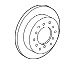 4351260180 - Brakes: Rotor for Lexus: LX570 Image