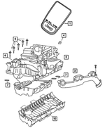 « 53013747AC – Engine 5.7L Eight Cylinder [EZB] : Moteur Tampon pour Mopar Image »