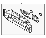 5830721080 - Body: Rear Body Panel for Toyota Image