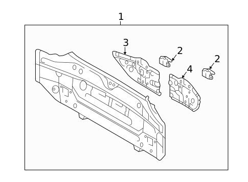 Rear Body for 2015 Scion tC #0