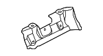 11655B36ED8 - Engine: Side Shield for BMW Image