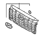86350S8CC0TRC - : Grille for Hyundai: Palisade Image