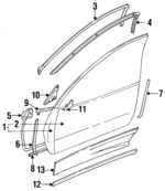 MB637499 - Body: Door Shell for Dodge: Stealth Image