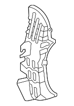 97955B8000 - HVAC: End Panel for Hyundai Image