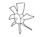 1636120210 - Cooling System: Fan Blade for Toyota Image image