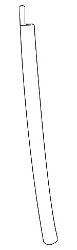 759530E120 - Body: Black Out Tape for Lexus: RX350, RX350h, RX450h+, RX500h Image