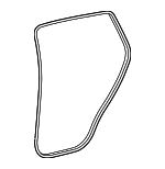 623320E130 - Body: Weather-Strip On Body for Lexus: RX350, RX350h, RX450h+, RX500h Image