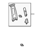 62420AC050E0 - Body: Center Pillar Trim for Toyota: Avalon Image