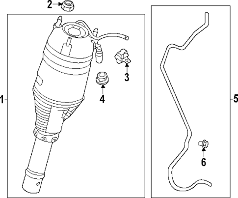 Shocks & Components for 2025 Acura MDX #2