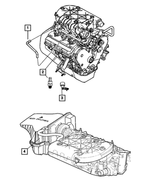 4892104AB - Engine 2.7L Six Cylinder: Make Up Air Hose for Mopar Image