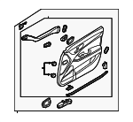 823023N700W2V - : Door Trim Panel for Hyundai Image