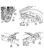 56043277AD - Electrical: Ground Strap for Mopar Image