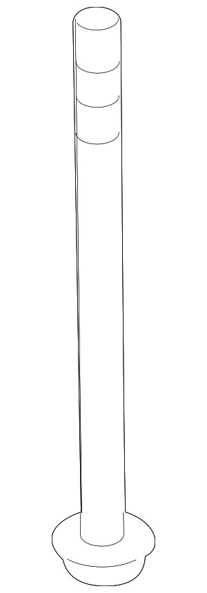 54368JA010 - : Lower Control Arm Rear Bolt for Nissan: Altima, Maxima, Murano, Pathfinder, Rogue Image