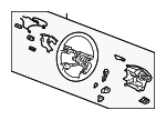 78500ST7A81ZA - Steering: Wheel Assembly for Acura: Integra Image