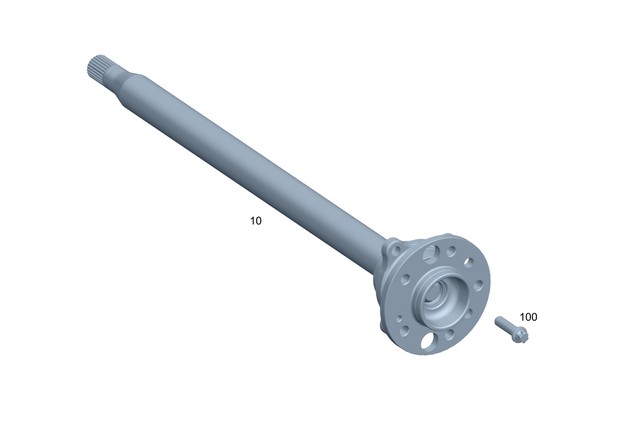 910142014002 - Rear Axle: Hexalobular Screw for Mercedes-Benz Image image