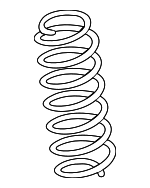 4813135501 - Suspension: Coil Spring for Toyota Image