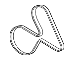 ML3Z8620B - Belts &amp; Cooling: Serpentine Belt for Ford Image