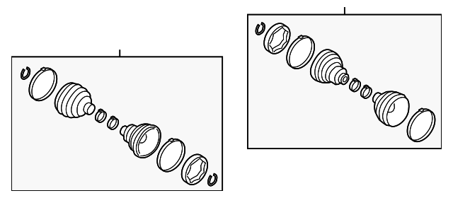 MB3Z-3B436-B - Cv Joint Boot Kit - 2021-2025 Ford | Eastgate Ford