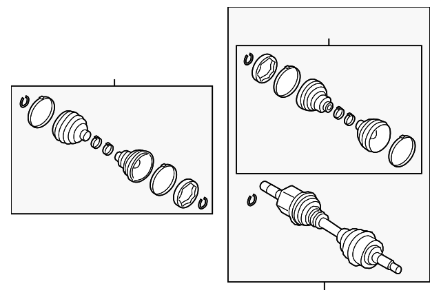 2021-2025 Ford Bronco Axle Assembly MB3Z-3A427-L | TascaParts.com