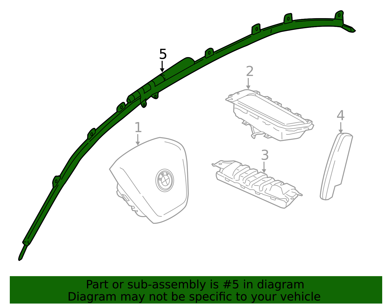 Head Air Bag - BMW (72-12-7-372-524)